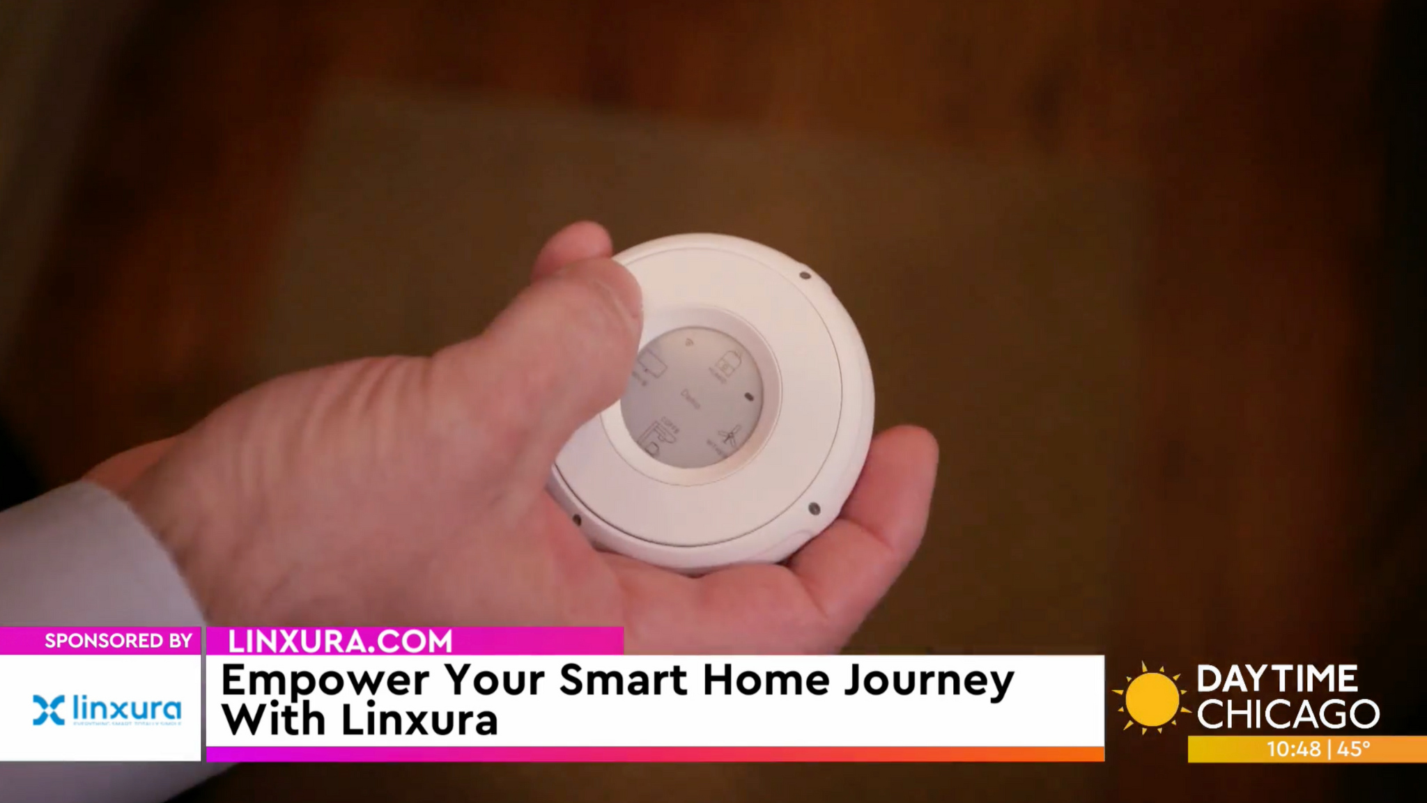 Linxura Smart Controller Featured on WGN-TV Daytime Chicago on 11-20-2023