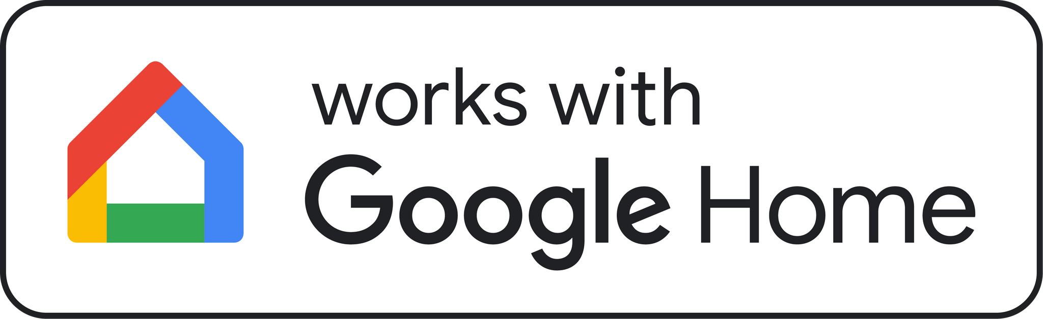 Works with Google Home Logo